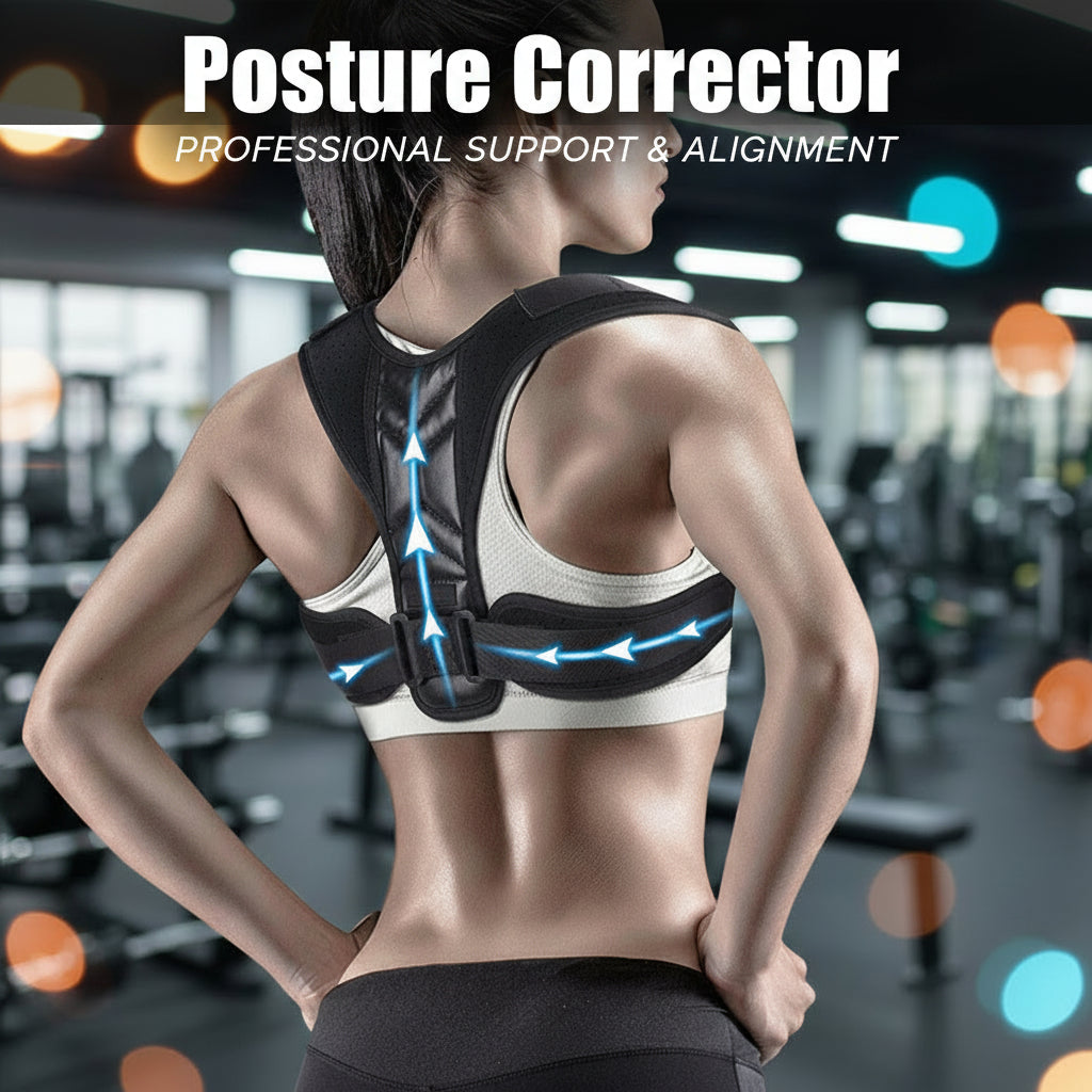 Adjustable Posture Corrector for Back Support