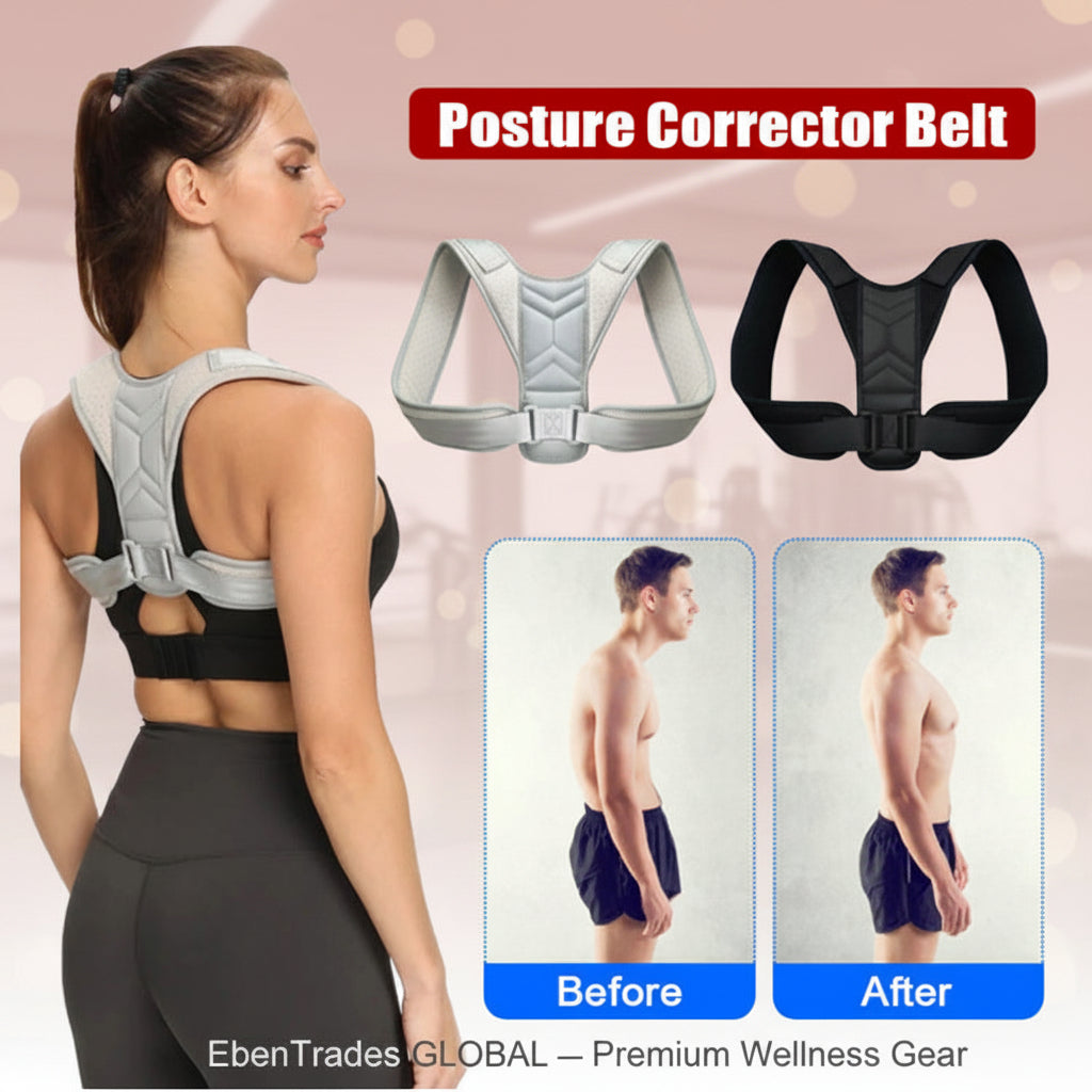 Adjustable Posture Corrector for Back Support